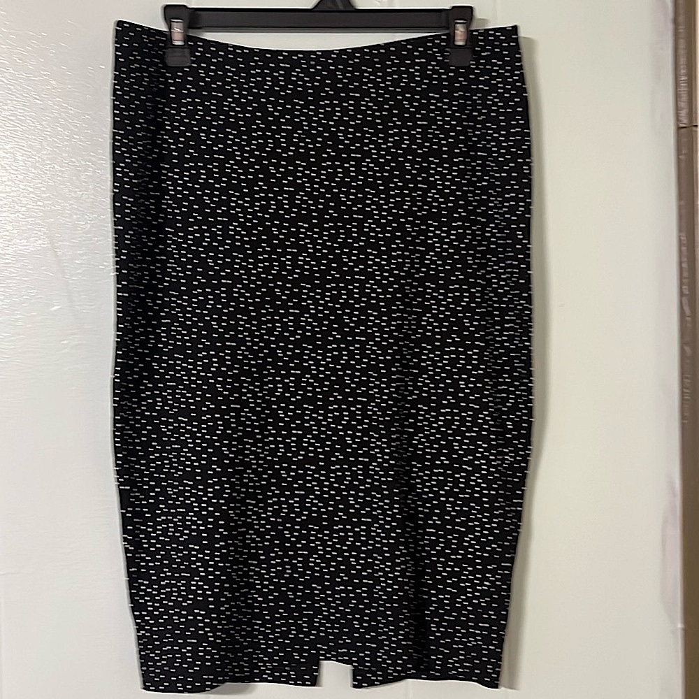 Philosophy Black Pencil Skirt Size Large